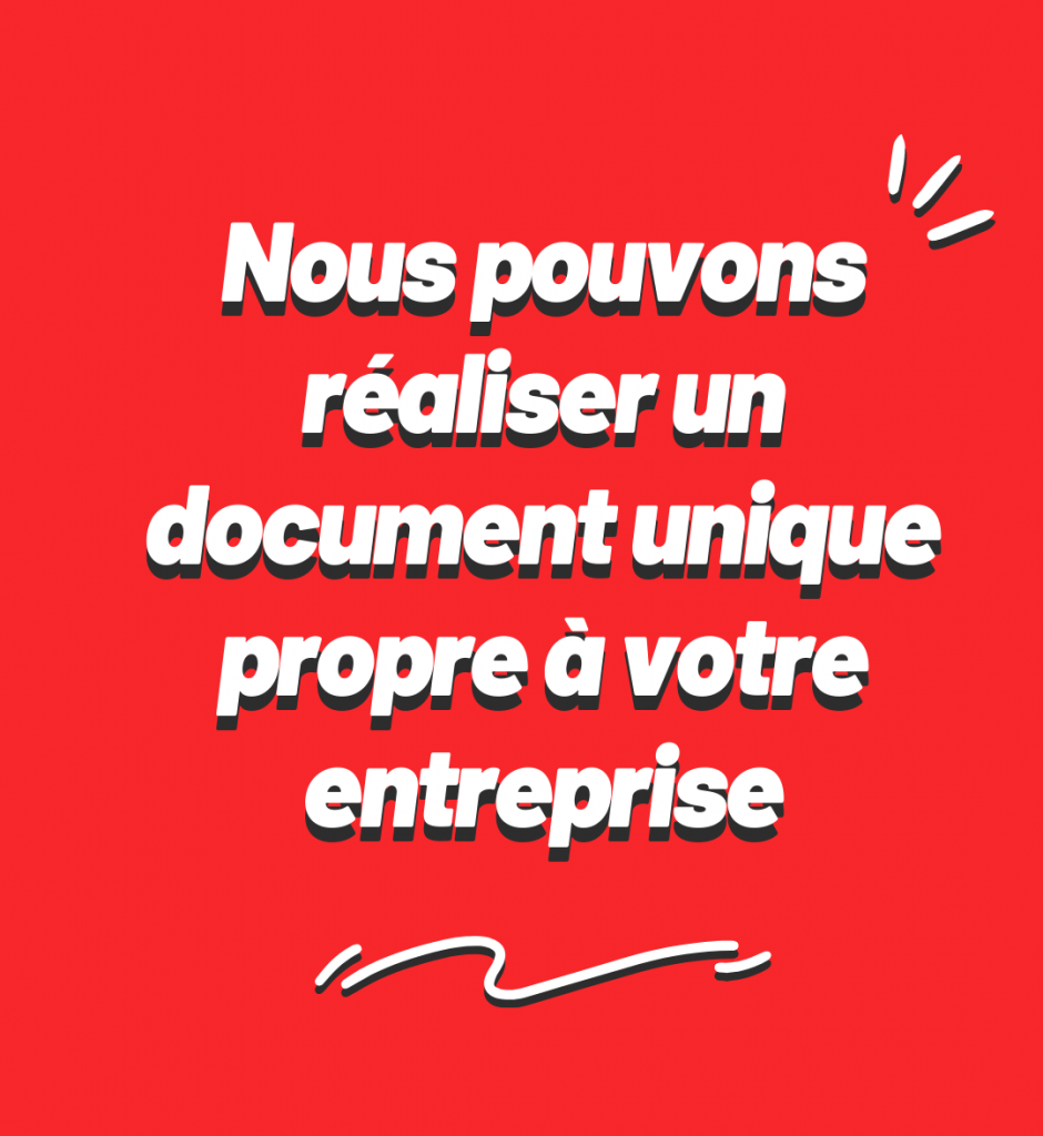 réalisation document unique