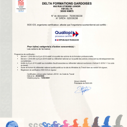 DELTA FORMATIONS GARDOISES - Certificat 00009 - QUALIOPI - 3-1